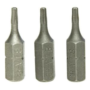 Bit Torx, T8 x 25 mm, 3 ks, Drel vyobraziť