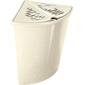 Rohový kôš Zebra 45l 1402 krém vyobraziť