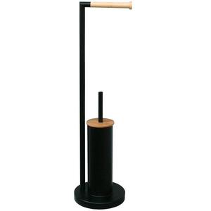 Kefa WC s vešiakom čierna bambus CP-4006 70 vyobraziť