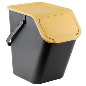 Žltá odpadkový kôš, 25l vyobraziť