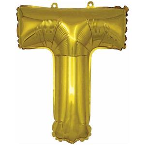 Fóliový balón písmeno T My Party 30cm vyobraziť