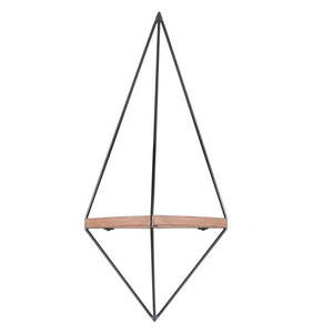 Polica zo smrekového dreva v prírodnej farbe 60 cm Tris – Kalune Design vyobraziť