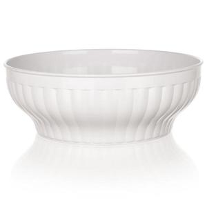 Šalátová miska 24 cm biela vyobraziť
