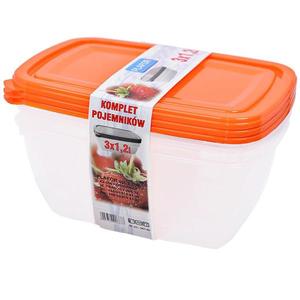 Sada nádob 3x1, 2l 667-00 vyobraziť