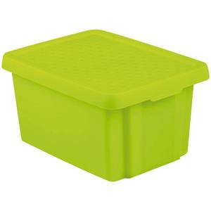 Dóza s vrchnákom Essentials 16l zelená vyobraziť