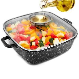 Keramický hrniec štvorcový kingstone 24x24x7, 5 3.3l.z/p vyobraziť