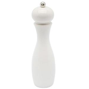 Ručný mlynček na korenie biely 18cm pvc box vyobraziť
