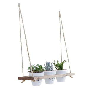 Drevený stojan na kvety (výška 80 cm) Gar – Kalune Design vyobraziť