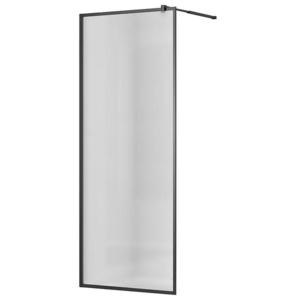 Sprchová stena Walk-in Blur 100x195 black vyobraziť