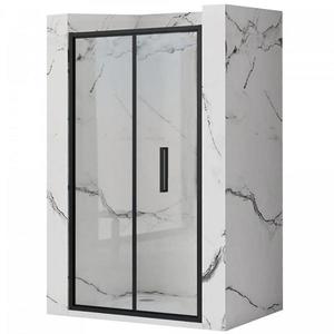 Sprchové dvere Rapid Fold 80x195 black Rea K6418 vyobraziť