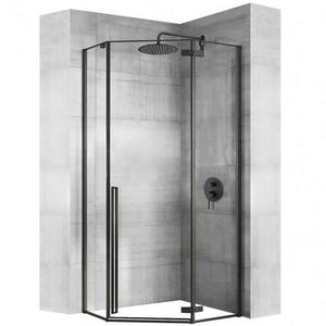 Sprchový kút Diamond Rea K6900 80x80x195 black vyobraziť