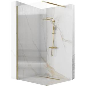 Sprchová stena Walk-in Aero Intimo Rea K4126 100x200 gold brush vyobraziť