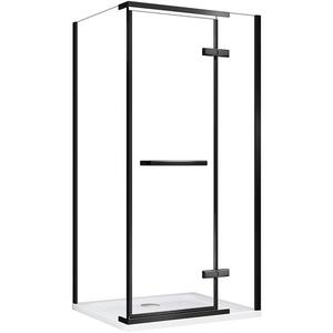 Sprchový kút Valentina Black 100/80/190 vyobraziť