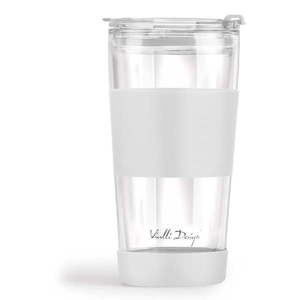 Biely termo hrnček 600 ml Fuori – Vialli Design vyobraziť