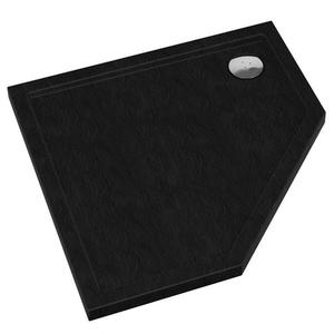 Päťuholníková vanička Caspar New Black Stone 80x80x5 - 3.2397/C/St vyobraziť