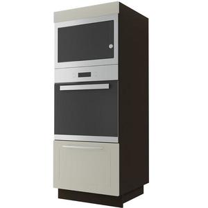 Kuchynská skrinka D5ae/60/154 Quantum vanilla mat/lava vyobraziť