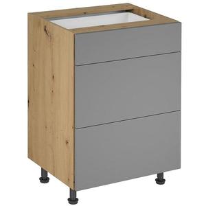 Kuchynská skrinka Langen D60S3 push beige vyobraziť