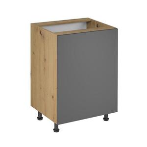 Skrinka do kuchyne Langen d60 grey vyobraziť