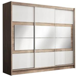 Skriňa Salwador 250 cm country grey vyobraziť