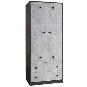 Skriňa Tommy 2 80 cm grafit/enigma vyobraziť