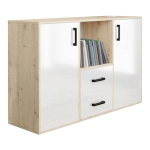 Komoda Herakles 1 Artisan/biely lesk vyobraziť