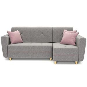 Rohová sedacia súprava Grey P Enzo 161+Enzo 152 dr narural C.SZ vyobraziť