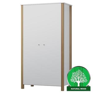 Skriňa II Oskar 90x180x53 biely vyobraziť