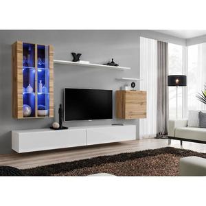 Obývacia stena Switch Sklo +LED XII Wotan vyobraziť
