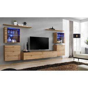 Obývacia stena Switch Sklo +LED XIV Wotan vyobraziť