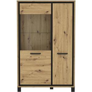 Vitrína L Trondheim 2D TDHV622L Dub Artisan vyobraziť