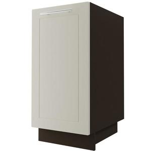 Kuchynská skrinka D1D/40 Quantum vanilla mat/lava vyobraziť