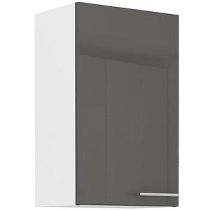Kuchynská skrinka Lara 45g-72 1f Mdf sedá lesk vyobraziť