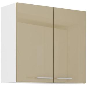 Kuchynská skrinka Lara 80g-72 2f Mdf Cappucino lesk vyobraziť