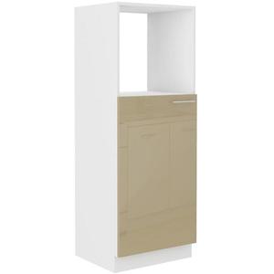 Kuchynská skrinka Lara 60dkpl-162 1f Bb Mdf Cappucino lesk vyobraziť