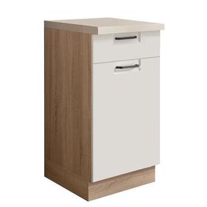 Skrinka do kuchyne Favorit 2d Sonoma/White vyobraziť