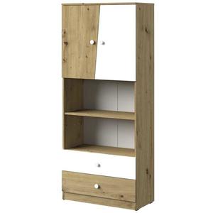 Regál Nero 04 80 – Biely Mat vyobraziť