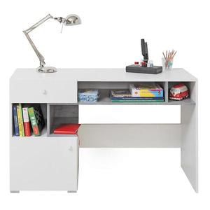 Písací stôl Sigma Si10 Biely Lux/betón vyobraziť