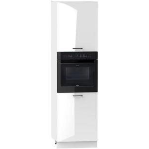 Kuchynská skrinka Oscar D60pk 2133 Pl biely lesk/biela vyobraziť