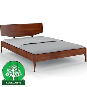 Posteľ drevené Buk Skandica Sund/140x200/orech vyobraziť