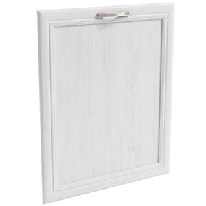 Predná stena umývačky MDF 713x596 biela/dub lancelot vyobraziť