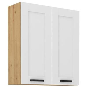 Kuchynská skrinka LUNA biely mat/artisan 80g-90 2f vyobraziť