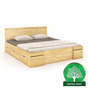 Posteľ borovicová Skandica Sparta maxi+zásuvka 160X200 prirodzené vyobraziť
