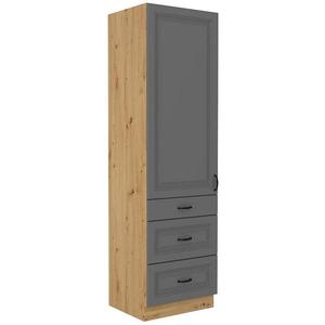 Kuchynská skrinka Stilo dustgrey/artisan 60dks/210 3s 1f vyobraziť