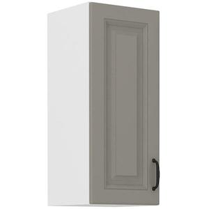 Kuchynská skrinka Stilo claygrey/biely 30g/72 1f vyobraziť