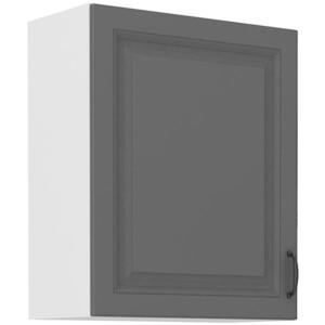 Kuchynská skrinka Stilo dustgrey/biely 60g/72 1f vyobraziť