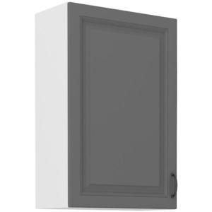 Kuchynská skrinka Stilo dustgrey/biely 60g/90 1f vyobraziť