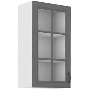 Kuchynská skrinka Stilo dustgrey/biely 40gs/90 1f vyobraziť