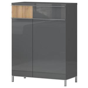 Komoda Onyx Cpl21 lakovaná Pacific Walnut/Anthracite vyobraziť