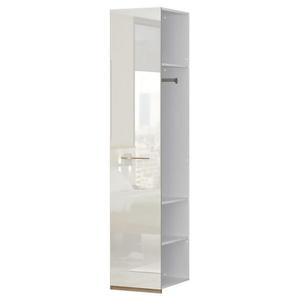 Skriňa 1d Gala lakované dp1/gl pacific walnut/beige vyobraziť