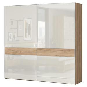 Skriňa 2d Gala pk181/gl lakované pacific walnut/beige vyobraziť